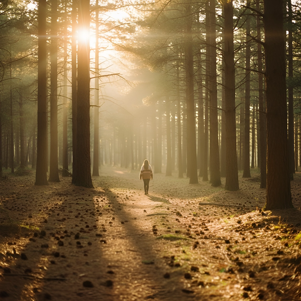 Alone walk